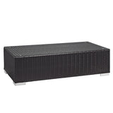 Gather Outdoor Patio Coffee table in Espresso